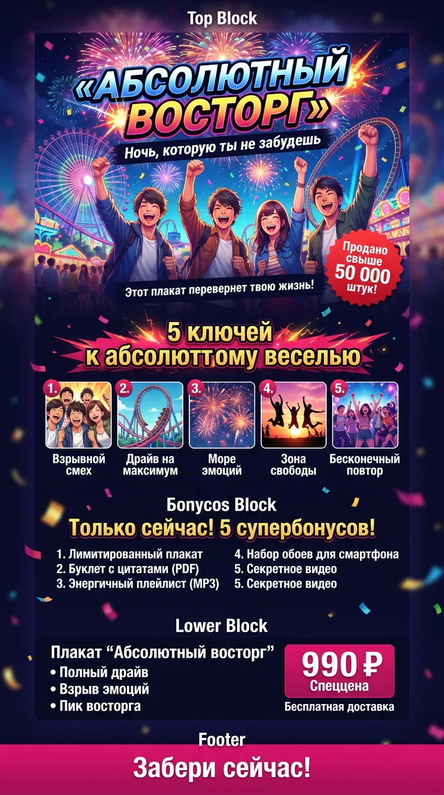 Пример результата: Дизайн рекламного постера в японском стиле (Nano Banana Pro)