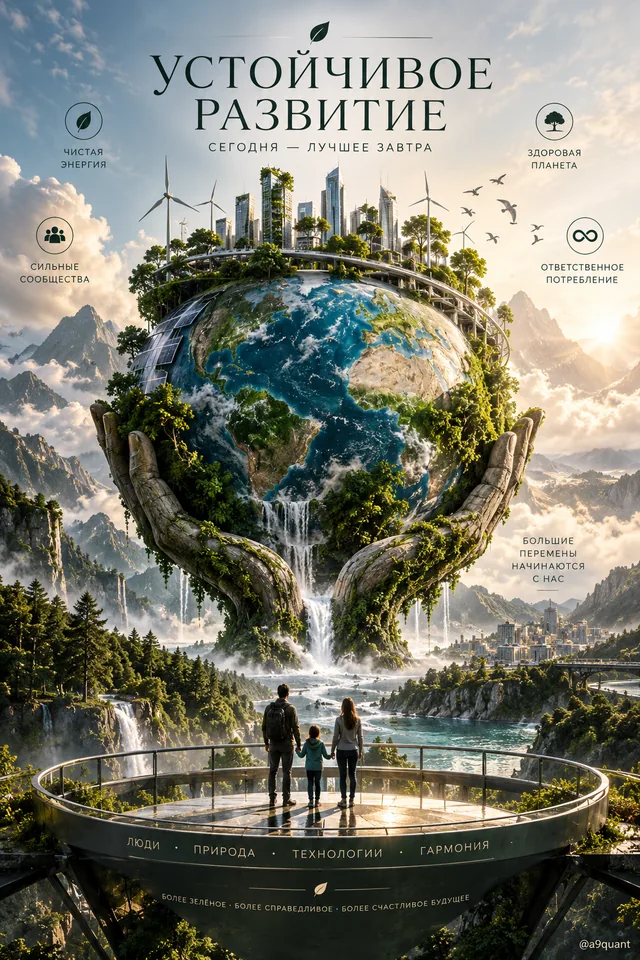 Пример результата: Концептуальный постер-инфографика (GPT Image 2)