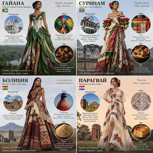 Пример результата: Дизайн платья по четырём культурам (GPT Image 2)