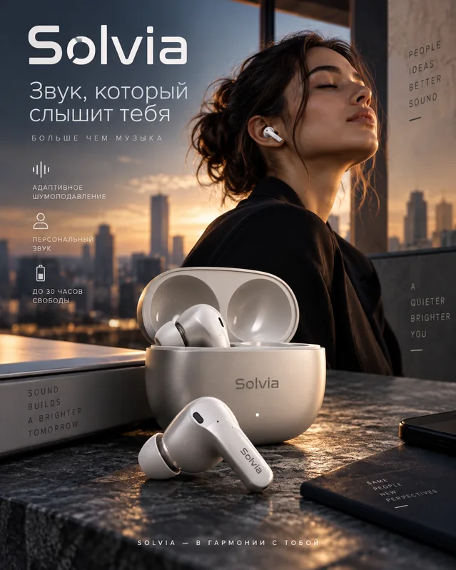 Пример результата: Концептуальный рекламный постер бренда (GPT Image 2)