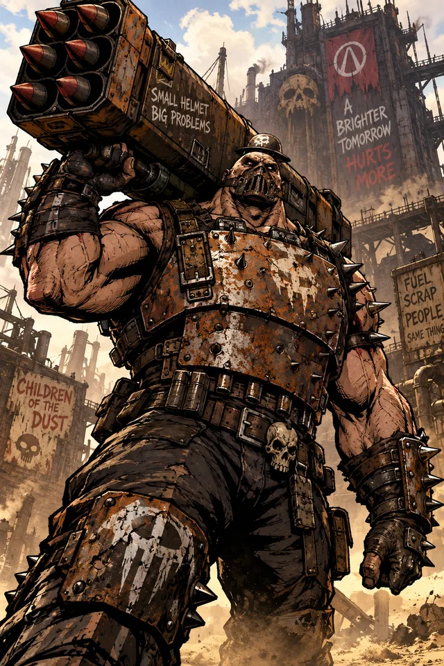 Пример результата: Громила из Borderlands с ракетницей (GPT Image 2)