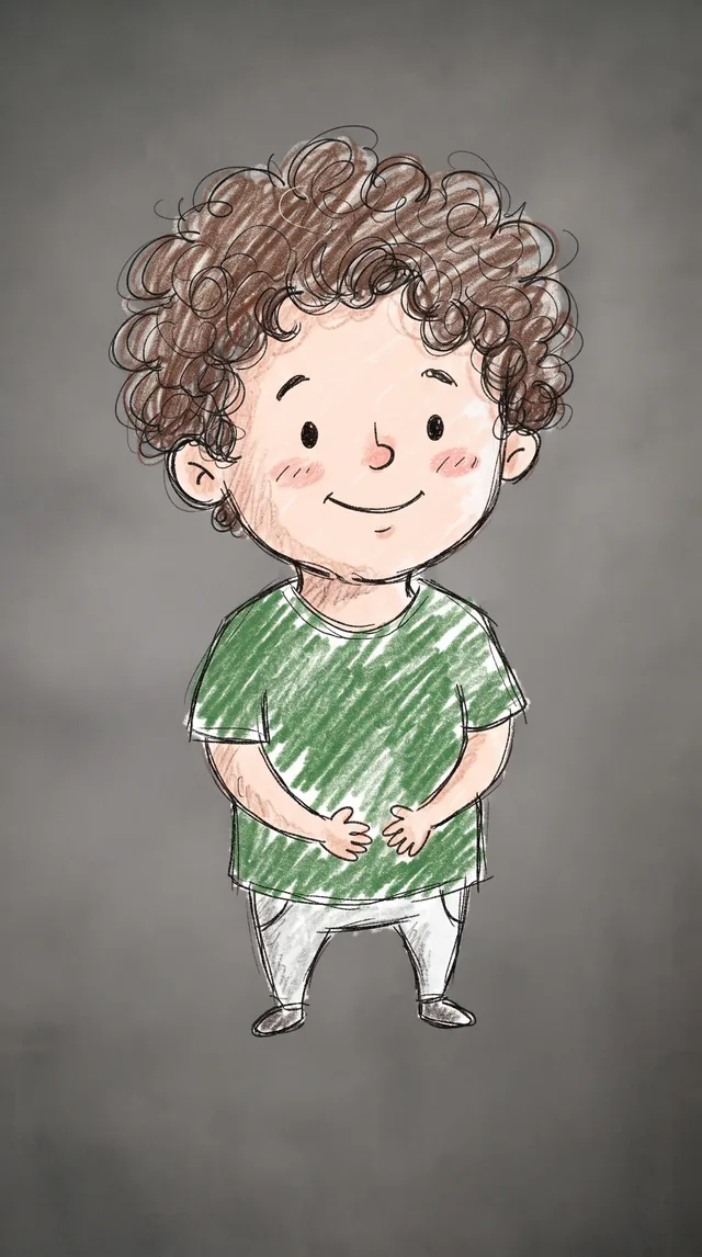 Пример результата: Замена людей на милые doodle-персонажи (Nano Banana Pro)