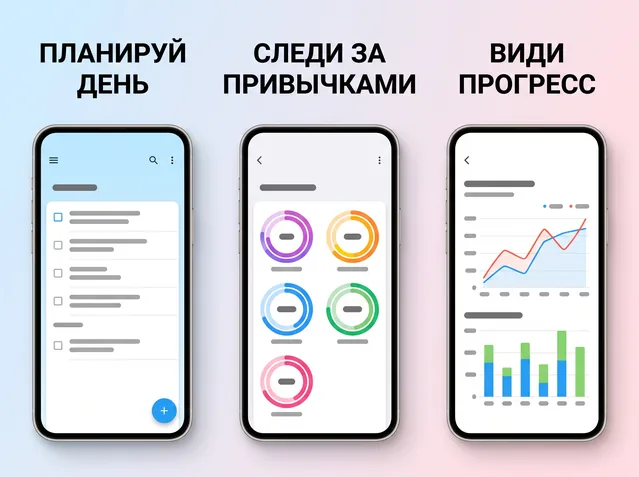Пример результата: Генерация скриншотов для Google Play (Nano Banana Pro)