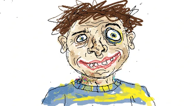 Пример результата: Неумелый ремейк в духе MS Paint (Nano Banana Pro)
