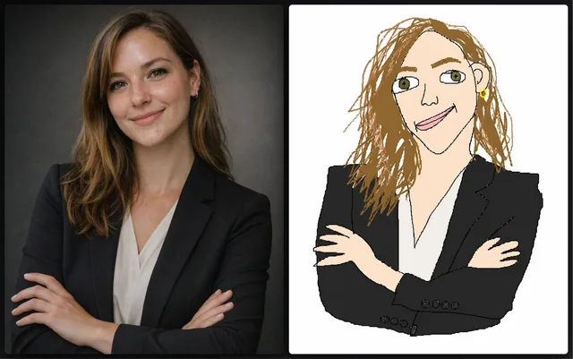 Пример результата: Неуклюжая перерисовка в стиле MS Paint