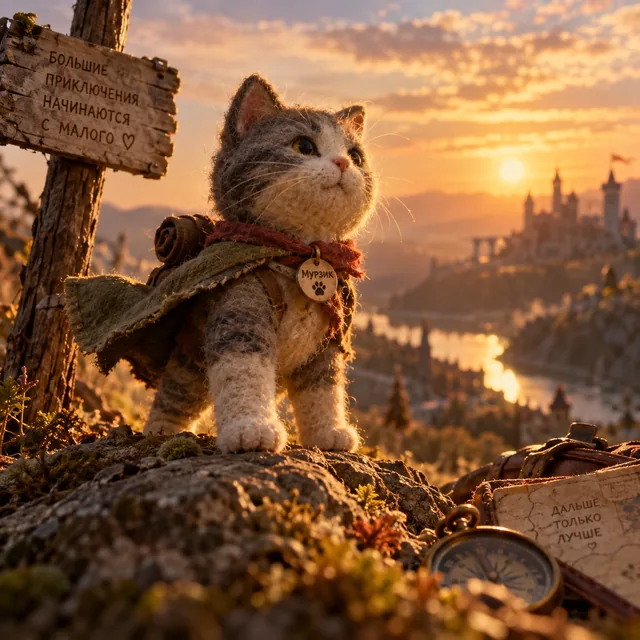 Пример результата: Кинематографичный макроснимок котёнка (GPT Image 2)