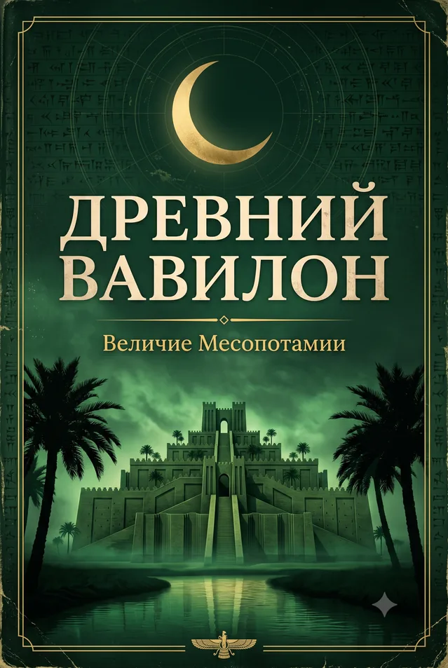 Пример результата: Кинематографичный постер древнего города