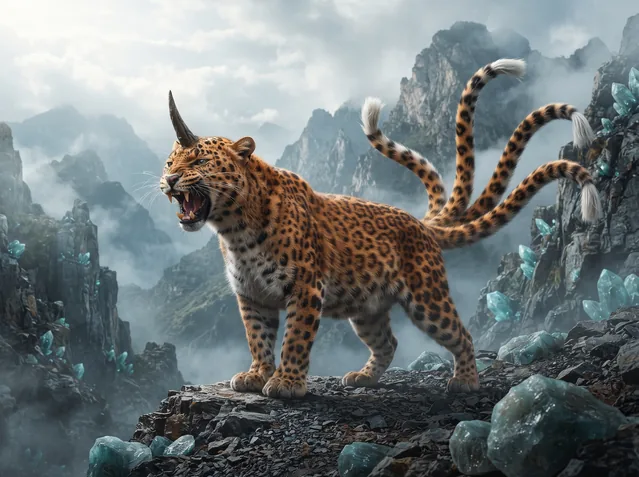 Пример результата: Фотография мифического зверя из китайской бестиарии (Nano Banana Pro)