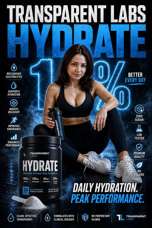 Пример результата: Кампания Transparent Labs Hydrate