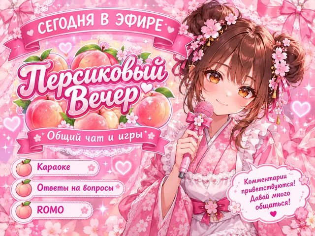 Пример результата: Обложка для стрима VTuber в аниме-стиле (GPT Image 2)