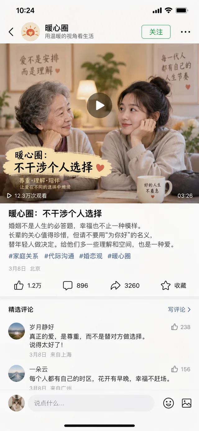 Пример результата: Скриншот WeChat против торопления с браком (GPT Image 2)