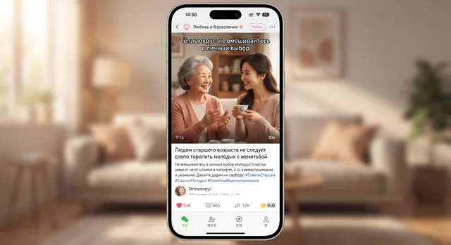 Пример результата: Скриншот WeChat против торопления с браком (Nano Banana Pro)