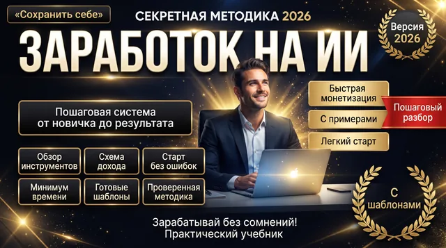 Пример результата: Превью для YouTube: рекламный баннер с инфографикой (Nano Banana Pro)