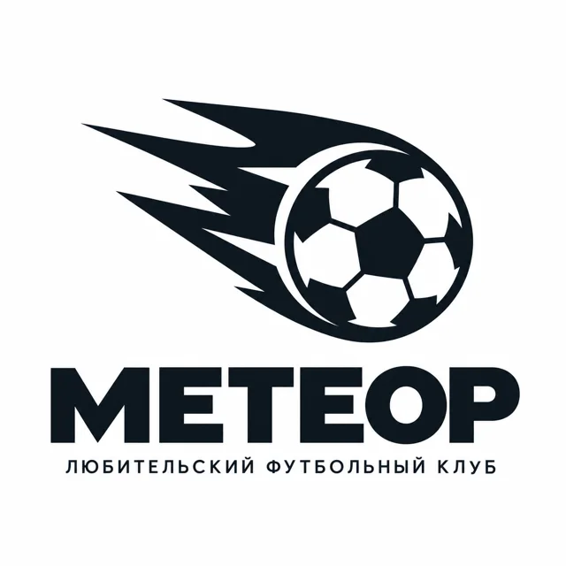 Логотип футбольного клуба «Метеор», стиль: Абстрактный