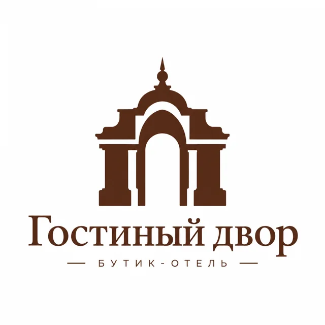 Логотип гостиницы «Гостиный двор», стиль: Абстрактный